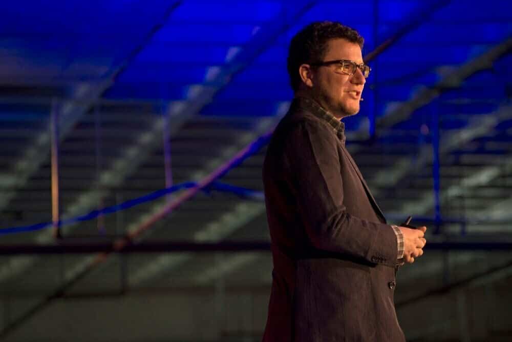 Lean Startup-goeroe Eric Ries wordt aanbeden in Amsterdam