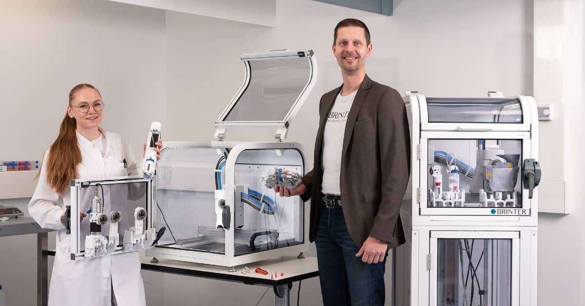 Finland’s Brinter raises €1.2M to accelerate 3D printing bioscience research, manufacturing