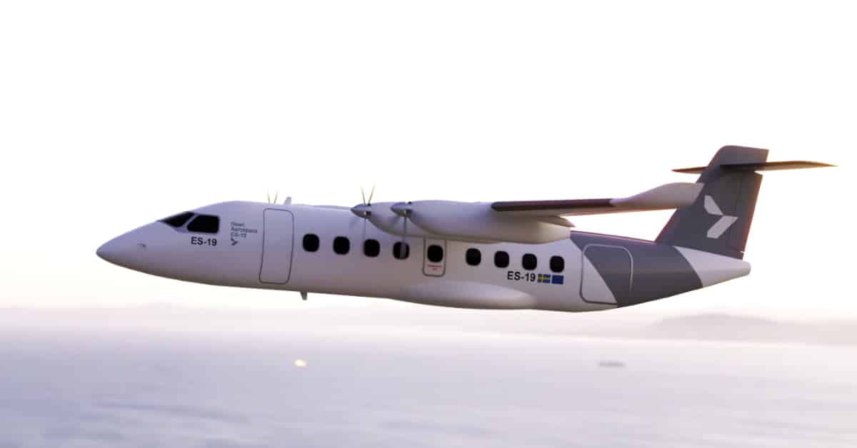 This Swedish startup aims to ready its all-electric airliner for commercial flight by 2026; unveils new electric aircraft tech