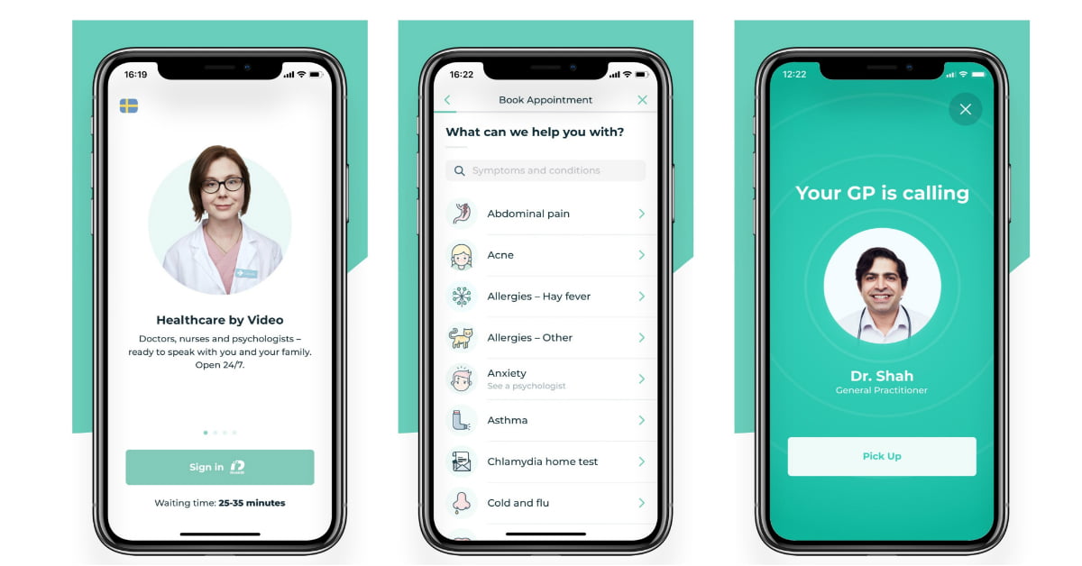 Swedish doctor-patient video app KRY lands €140M to make healthcare accessible and convenient