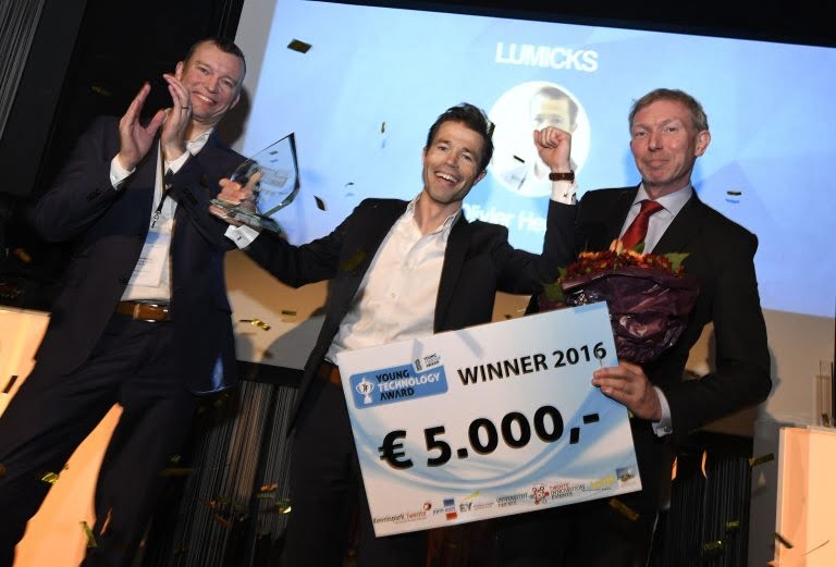 Lumicks wins a €5,000 prize in the Young Dutch Startup Award