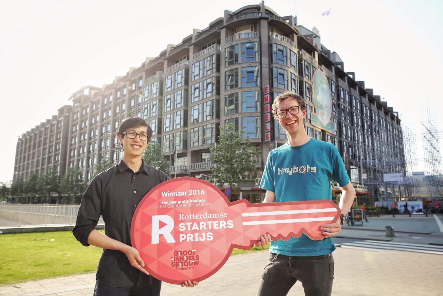 Tinybots wint Rotterdamse Startersprijs 2016