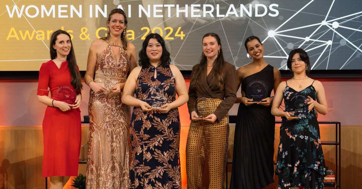 Meet the winners of Women in AI Netherlands Awards 2024