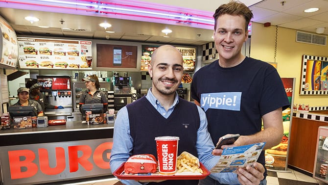 Goeie deal: Amsterdamse startup Yippie draait test bij Burger King in Nederland
