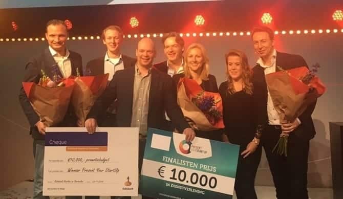 NoFoodWasted wins Haarlem Valley Present Your Startup 2016