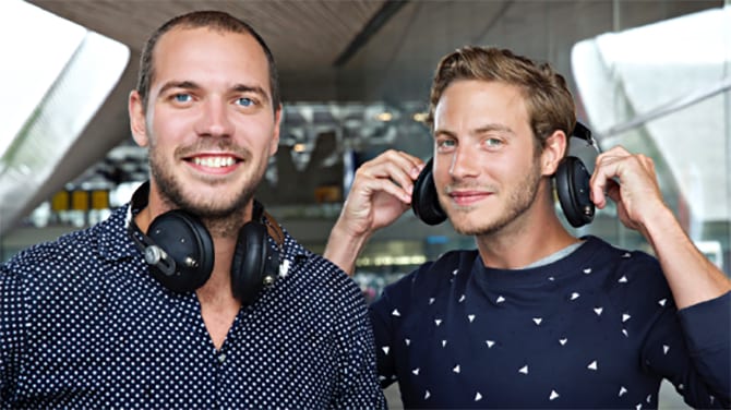 Deze circulaire koptelefoon gaat levenslang mee