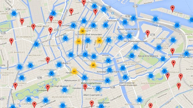 Wie, wat en waar? StartupAmsterdam lanceert interactieve startup-kaart