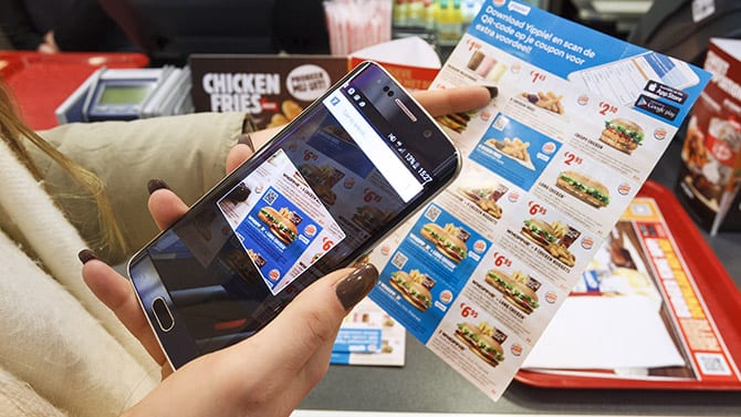 Yippie en Burger King