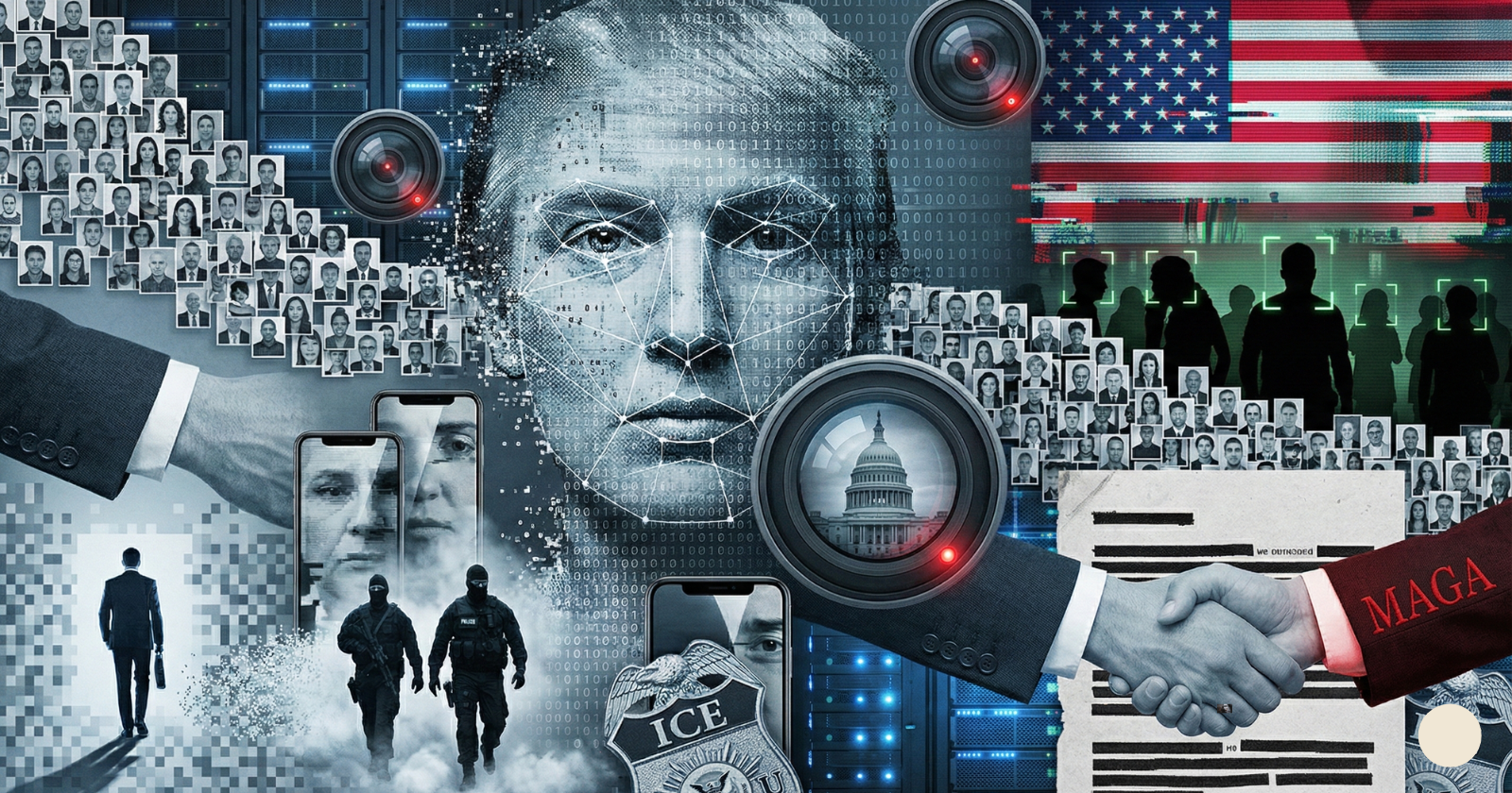 A company scraped 30 billion photos of your face without consent. Now MAGA political operatives are running it.