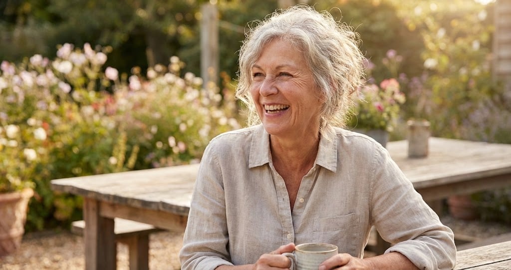 Research suggests people who are joyful in their 70s aren't the ones who have easier lives — they're often the ones who got very good, somewhere along the way, at wanting what they already had