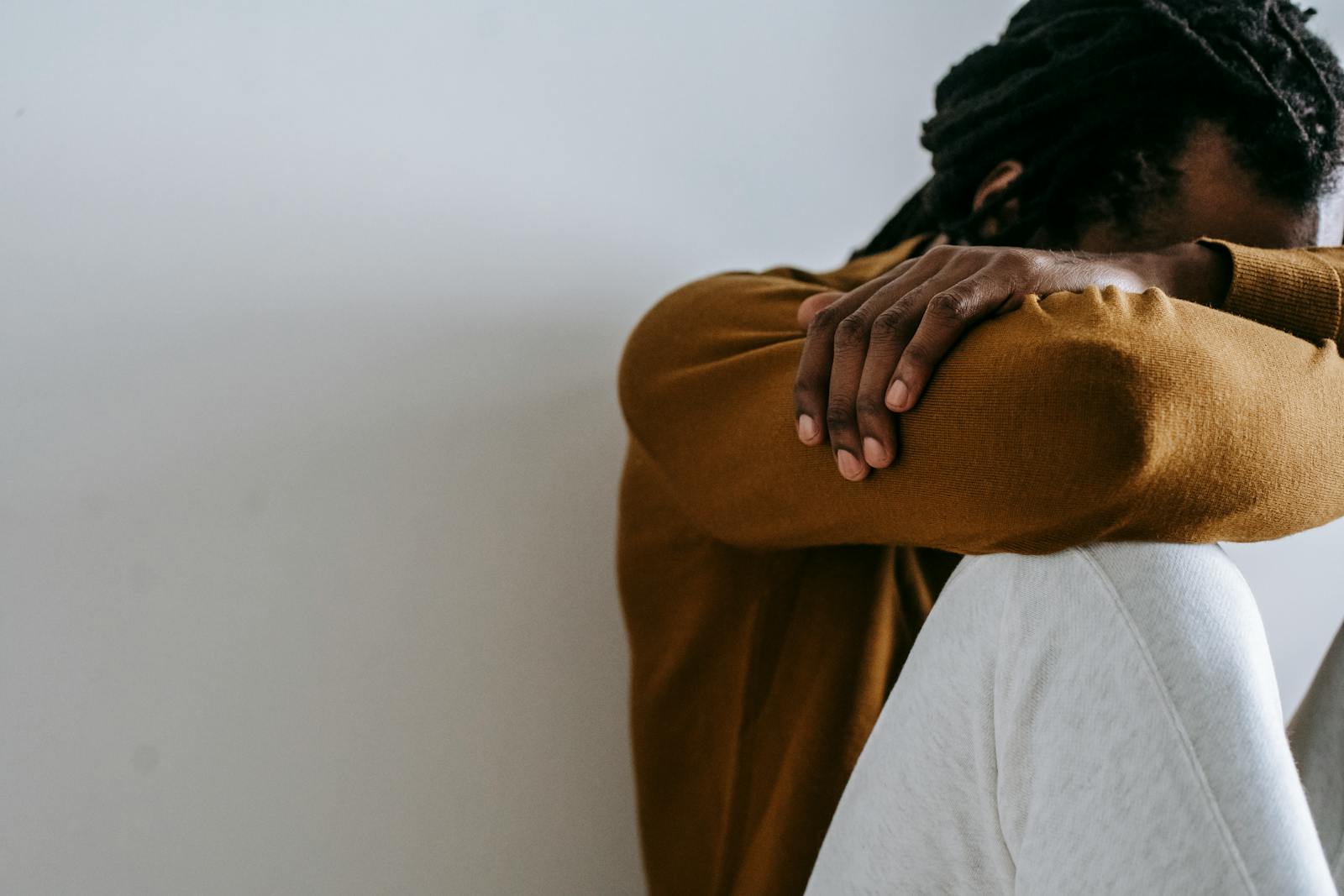 person reflecting quiet resilience