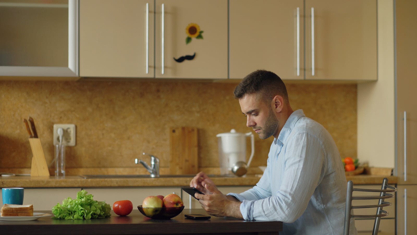 I'm 44 and I realized last Sunday that the reason I keep my phone face-down on the counter isn't a habit, it's that twenty years of being on-call for everyone t