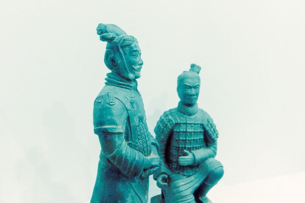 In 1974, a Chinese farmer named Yang Zhifa was digging a well in a dry field outside Xi'an when his shovel struck a clay head, and the well he never finished turned out to be the roof of a pit holding more than 8,000 terracotta soldiers buried for 2,200 years