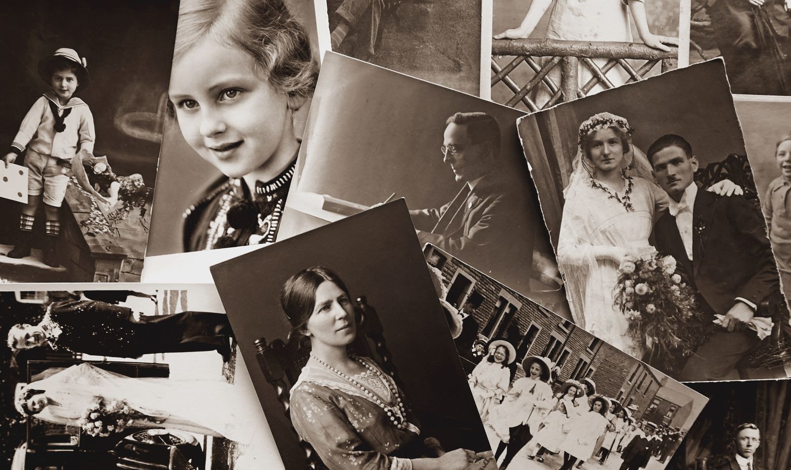 old wedding photograph frame